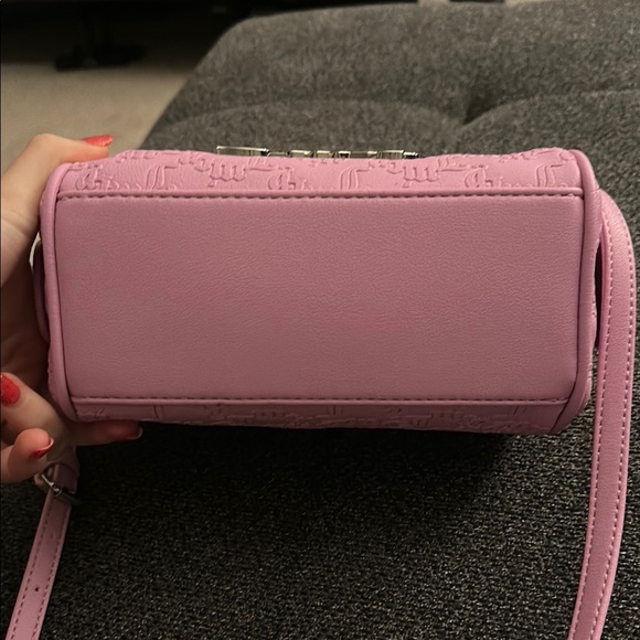 Juicy Couture Fondant Pink Semi Charmed Satchel Bag - Picture 6 of 14